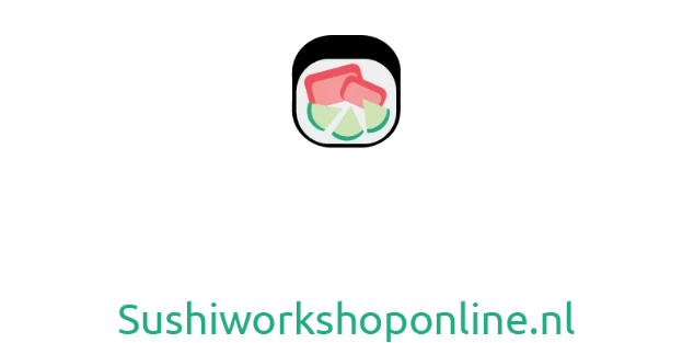 Sushi workshop online